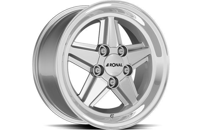 Ronal R9 Silver Rim Lip Cut