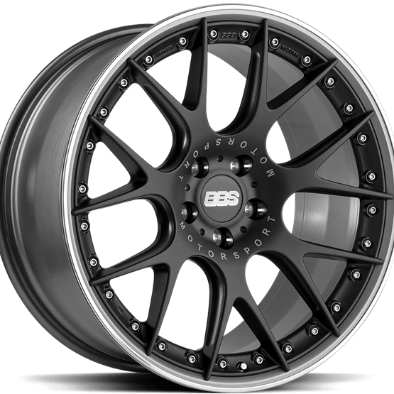 BBS CH-RII Satin Black 10X22 5/130 ET45 CB71,6
