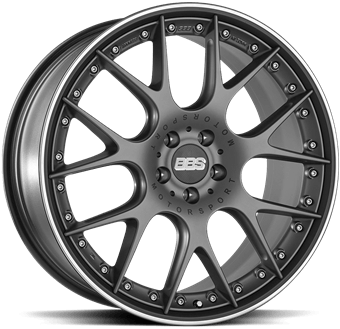 BBS CH-RII Satin Titanium
