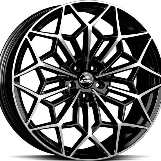 GMP A105 Piano Black Diamond 11,5X22 5/130 ET55 CB71,6