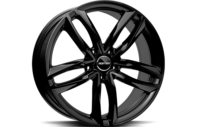 Atom Glossy Black