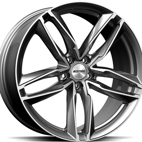 GMP Atom Anthracite Diamond 8X18 5/112 ET35 CB66,6
