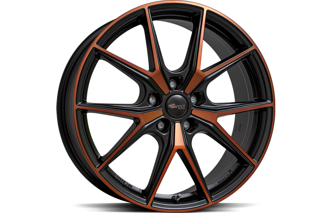 B40 Black Orange Matt