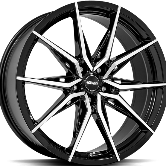 Brock B42 Black Full Polish 8,5X19 5/112 ET35 CB66,6