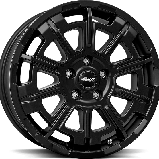 Brock B45 Satin Black Matt 7,5X18 5/127 ET44,4 CB71,6