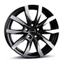 Borbet CW5 Black Polished Matt