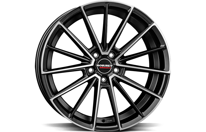 Borbet FB2DC Black Polished Matt