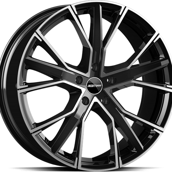 GMP Gunner Black Diamond 10X21 5/112 ET30 CB66,6