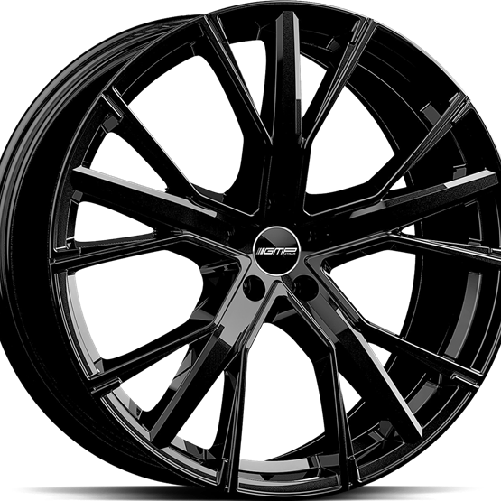GMP Gunner Glossy Black 9,5X22 5/112 ET37 CB66,6