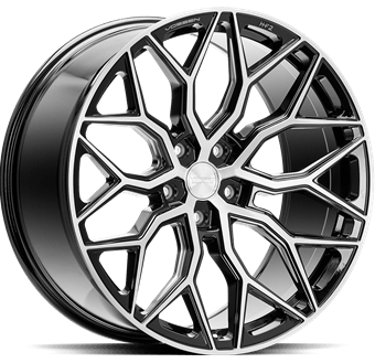 Vossen HF2 Brush Gloss Black