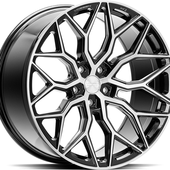 Vossen HF2 Gloss Black 10X24 5/120 ET32 CB72,6
