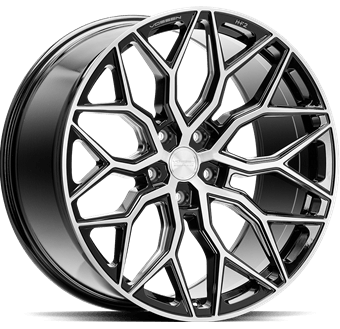 Vossen HF2 Brush Gloss Black