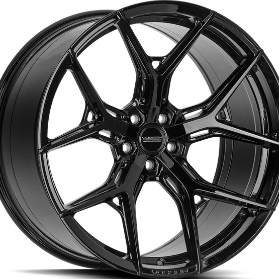 Vossen HF5 Gloss Black 9X21 5/112 ET32 CB66,6