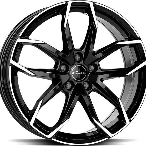 Rial Lucca Diamond Black Pol 7,5X17 5/114,3 ET37 CB70,1