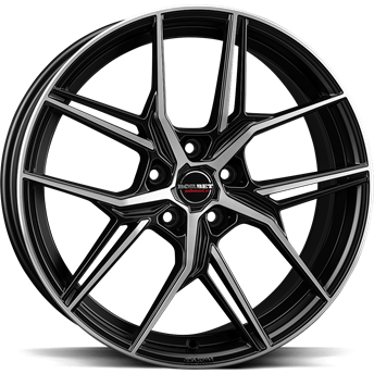 Borbet QX Black Polished Matt