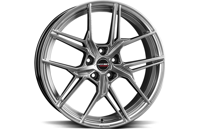 Borbet QX Hyper Black Silver
