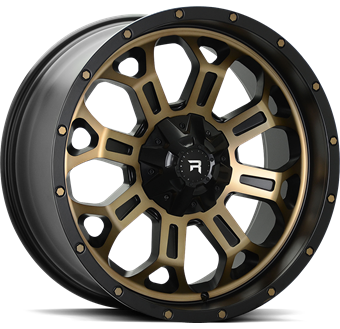 R-Series R12 Polished Bronze & Black