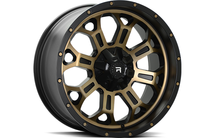 R-Series R12 Polished Bronze & Black