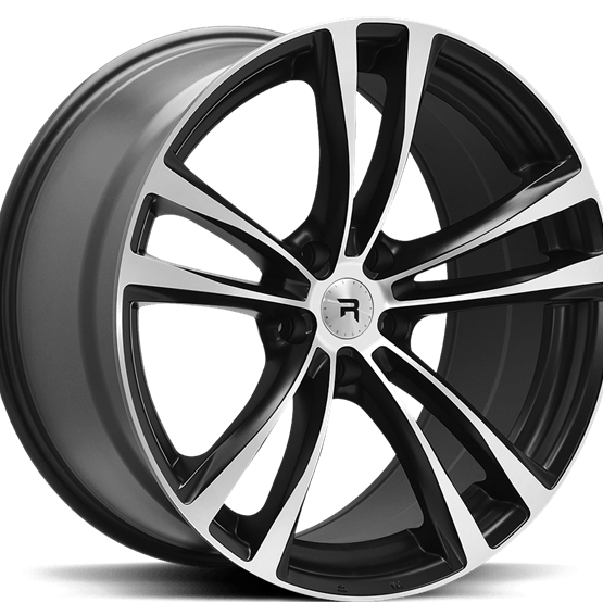 R-Series R3 Black Polish 10X21 5/130 ET50 CB71,6