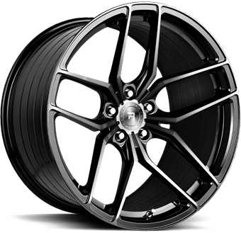 R-Series R8 Gloss Black Tinted Face