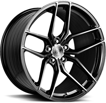 R-Series R8 Gloss Black Tinted Face