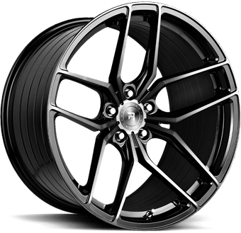 R-Series R8 Gloss Black Tinted Face
