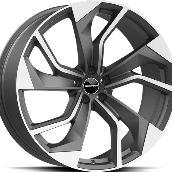 GMP Rebel Matt Anthracite Diamond 8,5X19 5/112 ET45 CB66,5