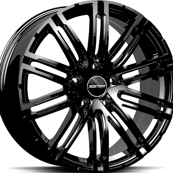 GMP Targa Glossy Black 11,5X21 5/130 ET61 CB71,6