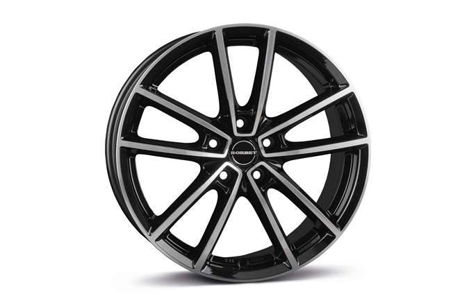 Borbet W Black Polished Glossy
