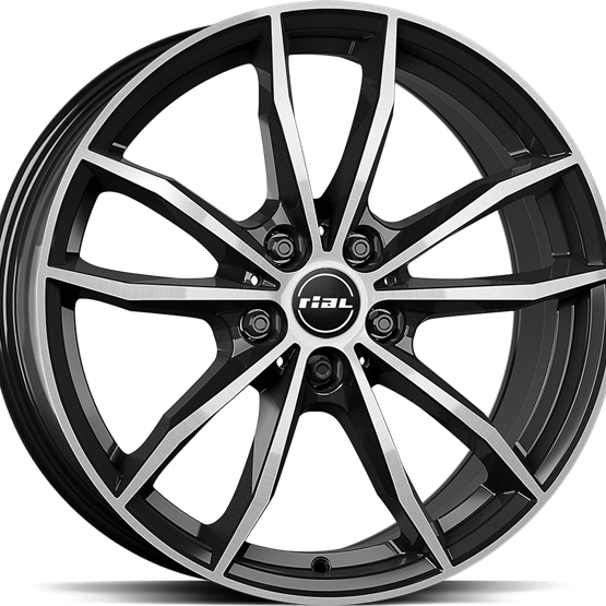 Rial X12 Diamond Black Polish 7,5X18 5/112 ET51 CB66,5