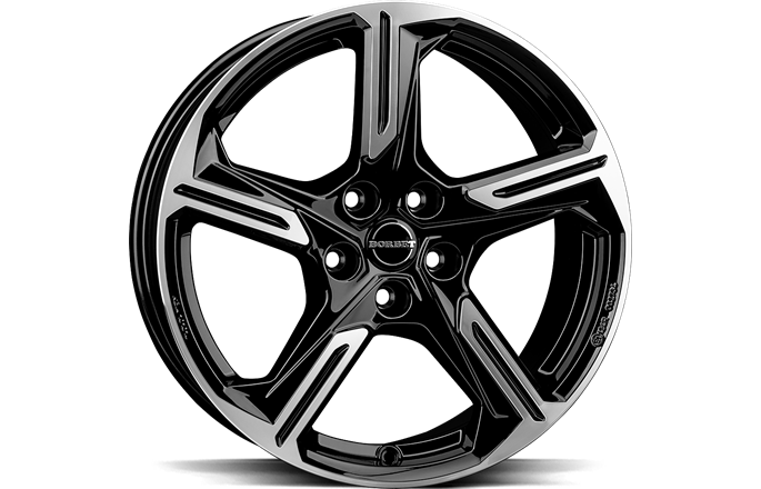 Borbet XE1 Black Polished
