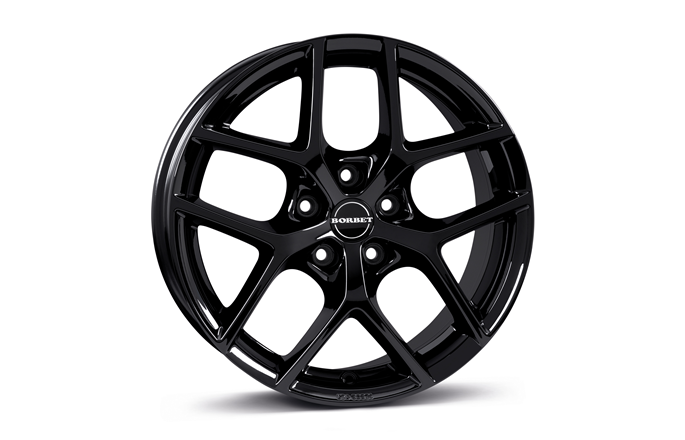 Borbet Y black glossy