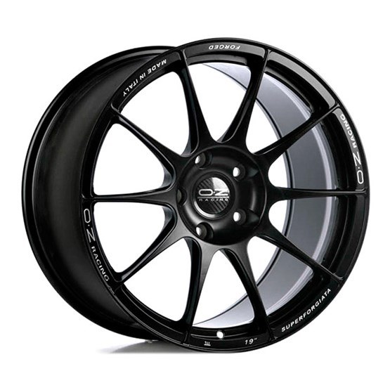 OZ Racing Superforgiata Matt Black 9X19 5/112 ET50 CB57,1