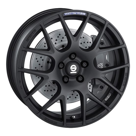 Sparco Pro Corsa Matt Black 7,5X17 5/105 ET40 CB56,6