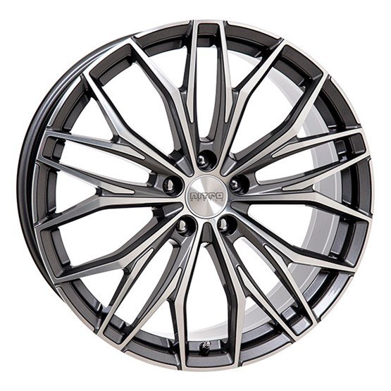 Nitro Sapphire FF Gunmetal / Polished 8,5X20 5/114,3 ET40 CB64,1