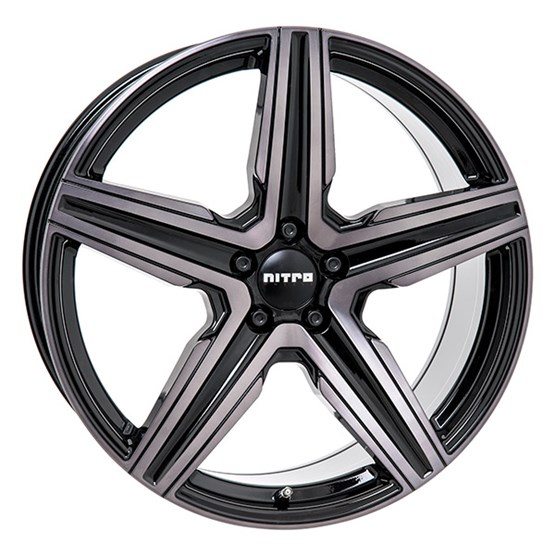 Nitro Spark Gloss black / Grey 8X18 5/108 ET45 CB65,1