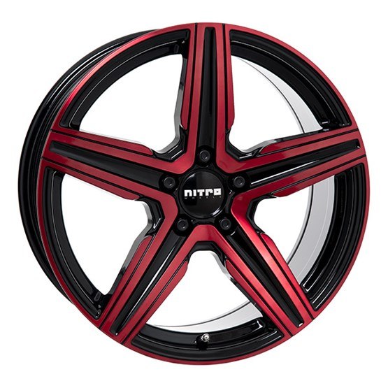 Nitro Spark Gloss black / Red 8,5X20 5/112 ET45 CB66,5