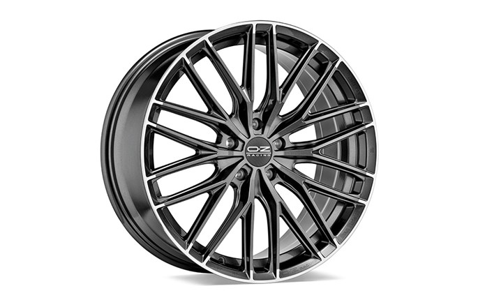 OZ Racing Gran Tourismo HLT Star Graphite Diamond Lip