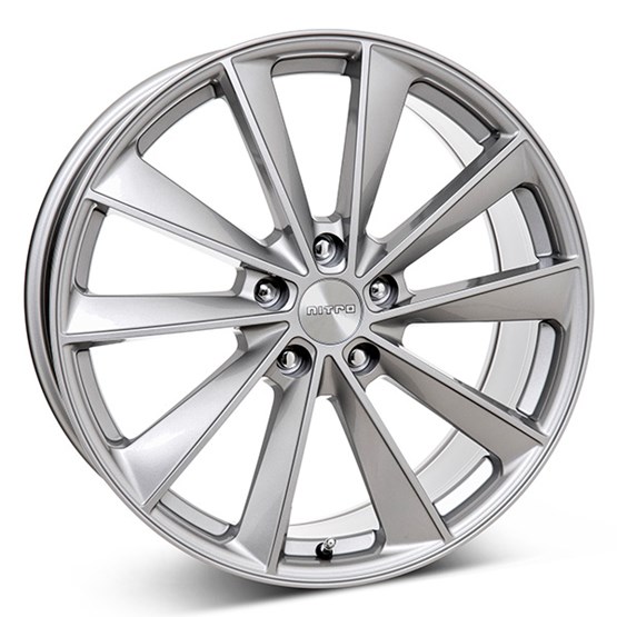 Nitro Aero FF Matt Silver 9,5X19 5/114,3 ET45 CB64,1