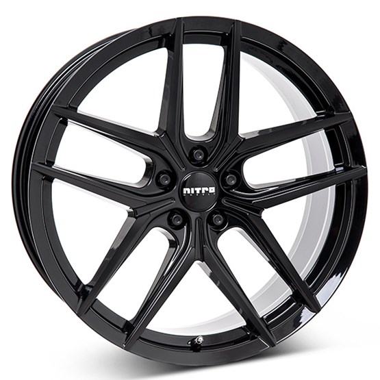 Nitro Throne FF Gloss Black 10,5X21 5/114,3 ET45 CB64,1