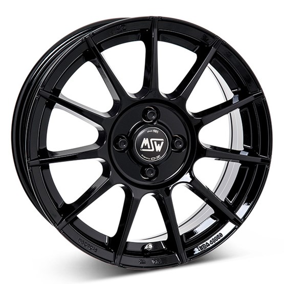 MSW 85 Gloss Black 8X18 5/114,3 ET45 CB73,1