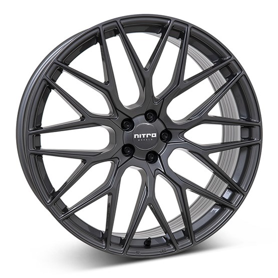 Nitro Fury FF Gloss Grey 9X20 5/108 ET40 CB63,3