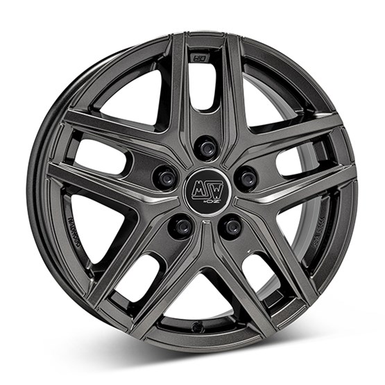 MSW 40 Van Gloss Gunmetal 6,5X16 5/130 ET65 CB78,1