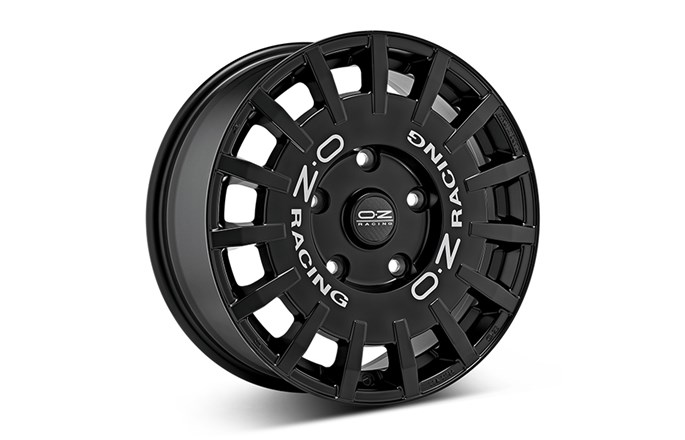 OZ Racing Rally Racing Van Matt Black