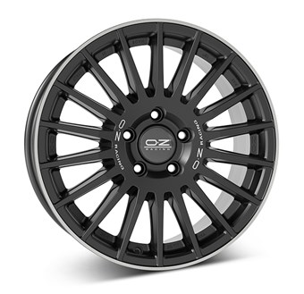 OZ Racing Rally Desert Matt Black / Polished Lip