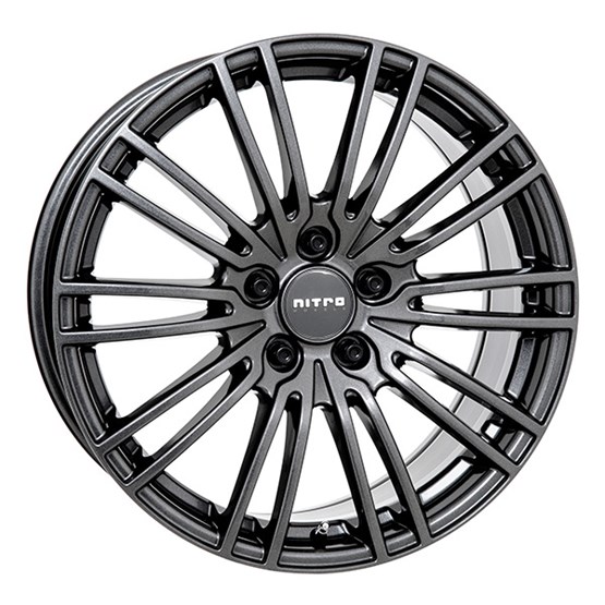 Nitro Turismo FF Gloss Grey 9X19 5/130 ET45 CB66,5