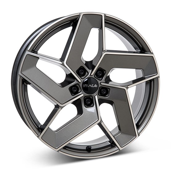 Image Helix Gloss Gunmetal / Polished 8,5X19 5/108 ET52,5 CB63,3