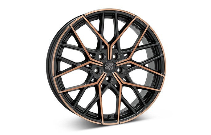 MSW 74 Matt Black / Copper Polished
