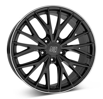 MSW 44 Gloss Black / Polished Lip