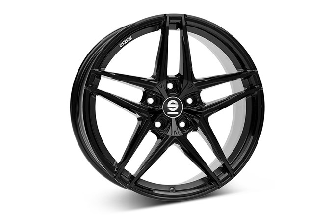 Sparco Record Gloss Black